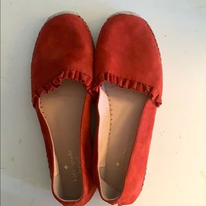 Red Kate Spade Espadrilles